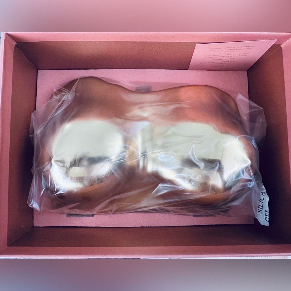 Cult Gaia Reina Clutch Bust Chest Sculptural in Brushed Brass $898 NEW In Box - Picture 7 of 10